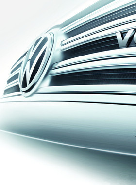 大众迈腾MAGOTAN车标CCB7L V6中网标 新迈腾中网V6标 V6车标 前标