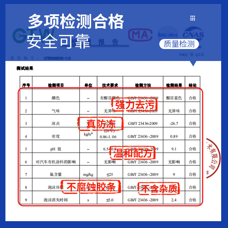 汽车玻璃水新款防冻四季通用车用雨刮水浓缩液去油膜清洗剂雨刷精