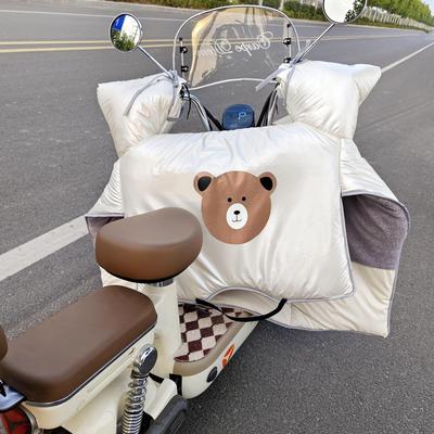 电动车挡风被冬加大加厚加绒保暖