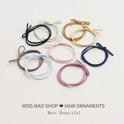 发绳橡皮筋韩版简约高弹力