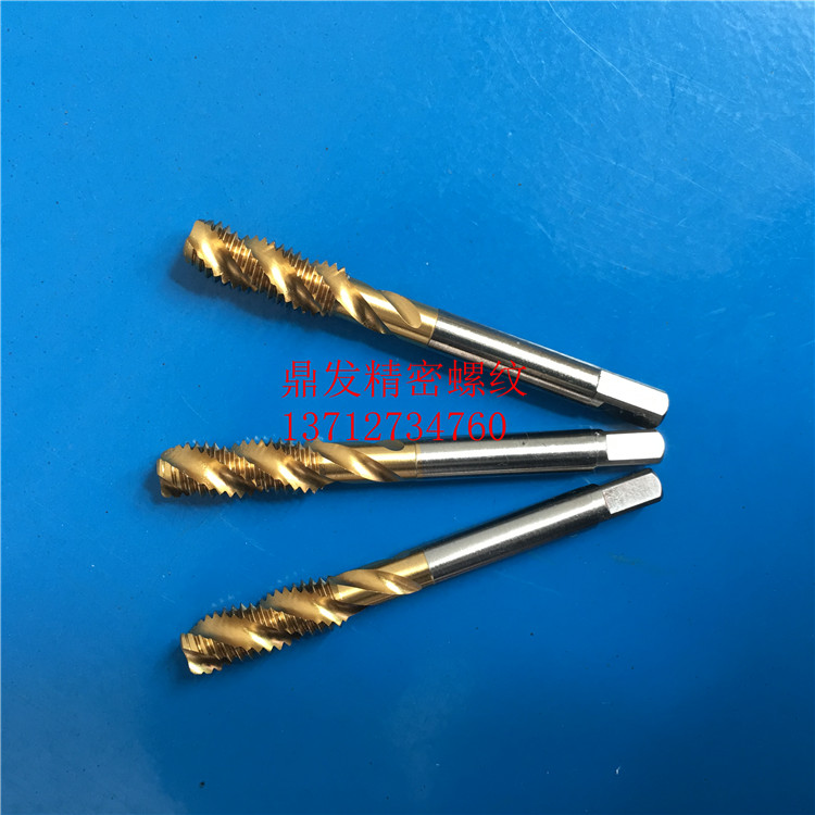 日本YAMAWA航天航空镀钛螺旋丝锥MJ3MJ4MJ5MJ6-8-10-12-14-16丝攻