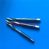 德国GWF整体硬质合金钨钢螺旋丝锥M5X0.8M6X1超硬加大6G机用丝攻