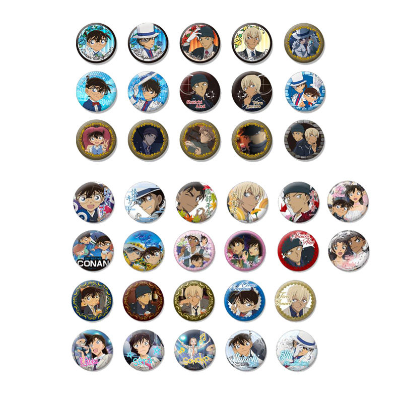 08【补款】名侦探柯南 SEGA 公式服吧唧徽章 再版 vol.1  vol.2