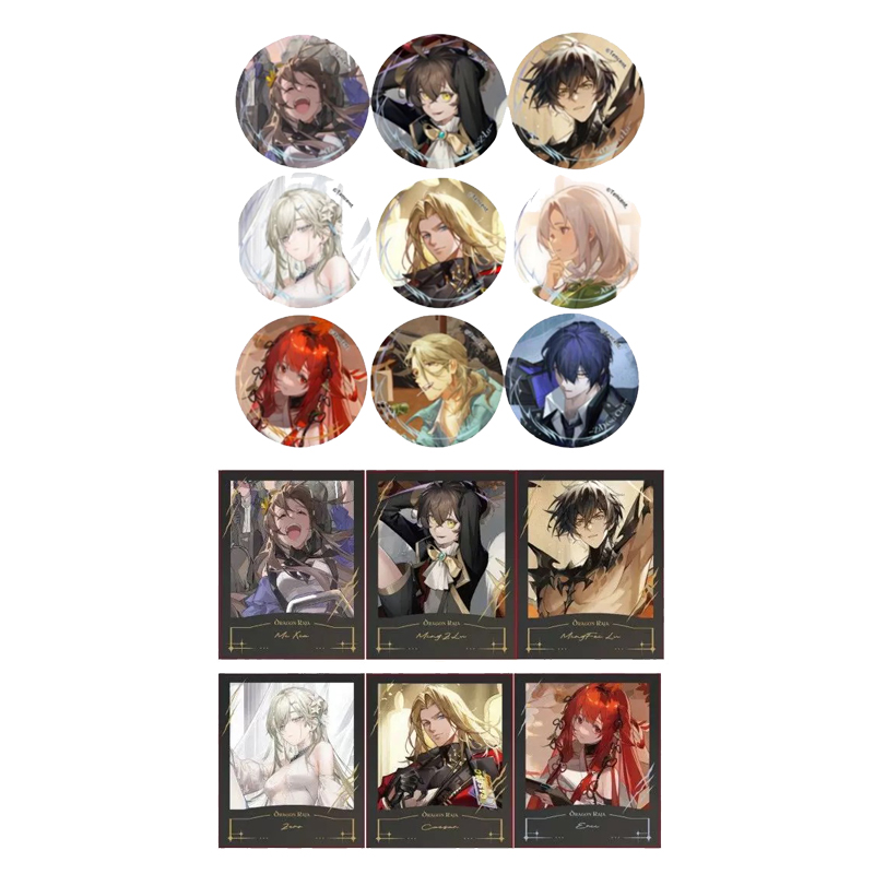 现货 龙族2 徽章吧唧拍立得收藏卡 阅文好物 官谷子周边