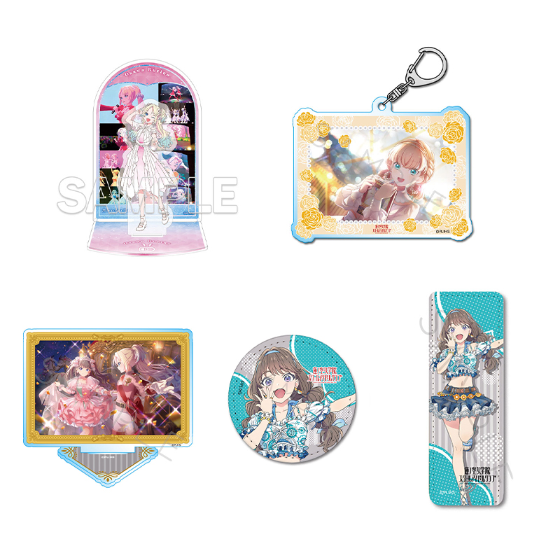 甘乐屋现货 LoveLive 莲之空女学院皮革徽章sc立牌摆件日谷子周边