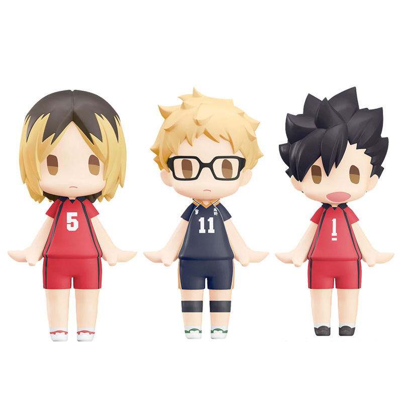 预定 GSC 排球少年 HELLO! 月岛萤 孤爪研磨 黑尾铁朗 Q版手办