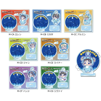 预定 进击的巨人 SYNC 星座 mochocho Q版亚克力立牌