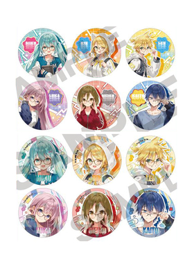 预定 初音未来 CRUX 眼镜 miku镜音双子kaito 闪徽章吧唧谷子周边