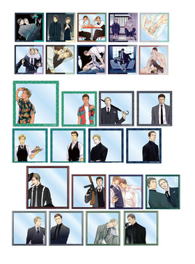 现货 鸣鸟不飞 AMNIBUS 亚克力卡片 再版 日谷子周边