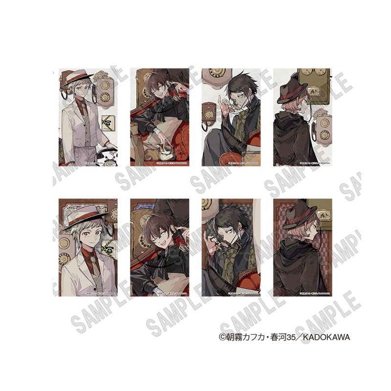 预定 文豪野犬 角川 C106 春河35 相卡卡片 太宰治中原中也