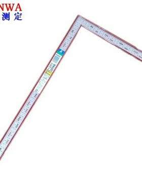 钢角尺日本亲和SHINWA企鹅直角尺木工钢角尺11481加宽加厚50 25cm