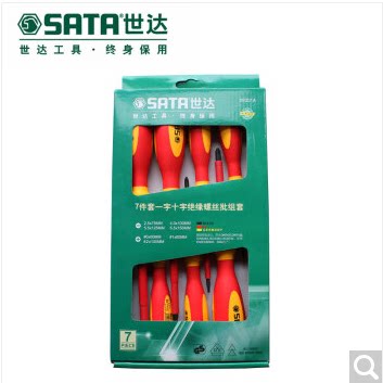 世达VDE绝缘螺丝批组套09302 09301A