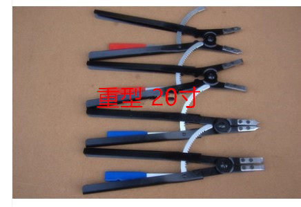 外贸出口挡圈钳轴挡孔挡卡簧钳卡环钳子重型挡圈钳20寸 165-300MM