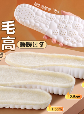 2026新款羊毛增高加绒加厚舒适