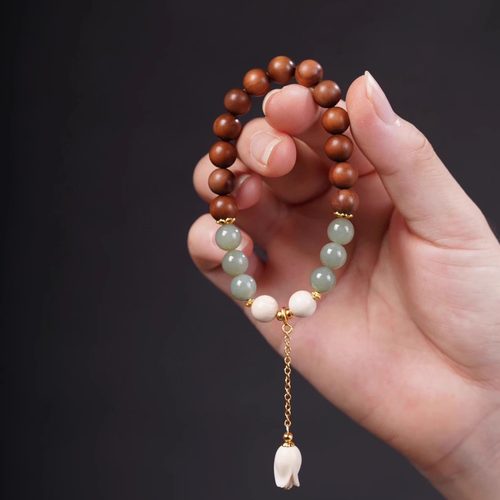 朵云轩饰品老山檀系列玉兰花