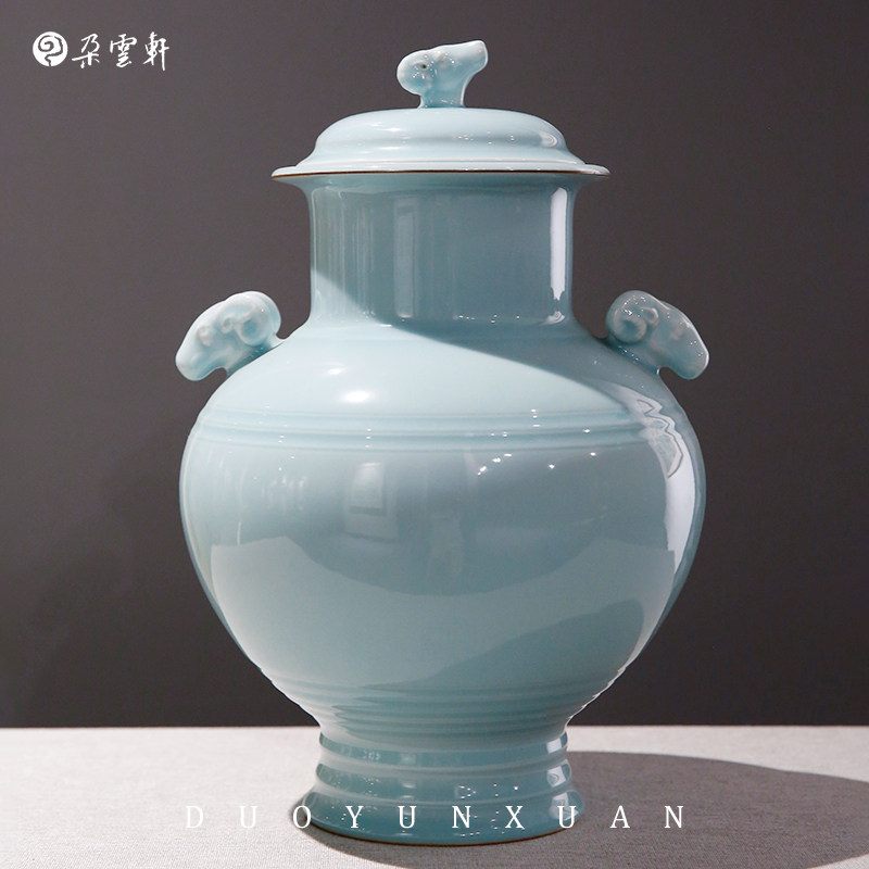 朵云轩青瓷大师作品客厅