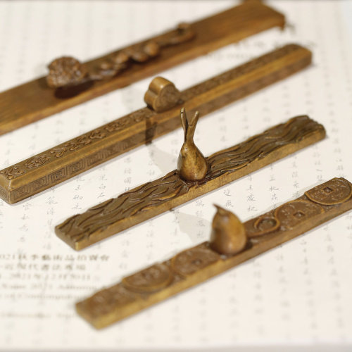 朵云文房雅器     灵芝 兔钮 鼠钮 云纹钮镇纸文房四宝书法国画镇纸仿古铜器创意桌面摆件书镇收藏馈赠,文具电教/文化用品/商务用品,镇纸,淘宝优惠券,粉丝福利购,淘宝优惠卷