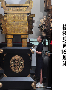 鼎盛千秋落地纯铜大型开业礼品