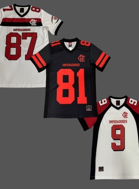 2025弗拉门戈球衣棒球服足球服黑色白色大码4XL Flamengo jersey