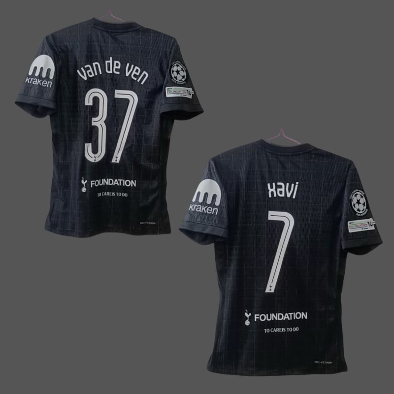 7孙兴慜哈维西17罗梅罗37范德文10麦迪逊客场球衣足球服25/26欧联