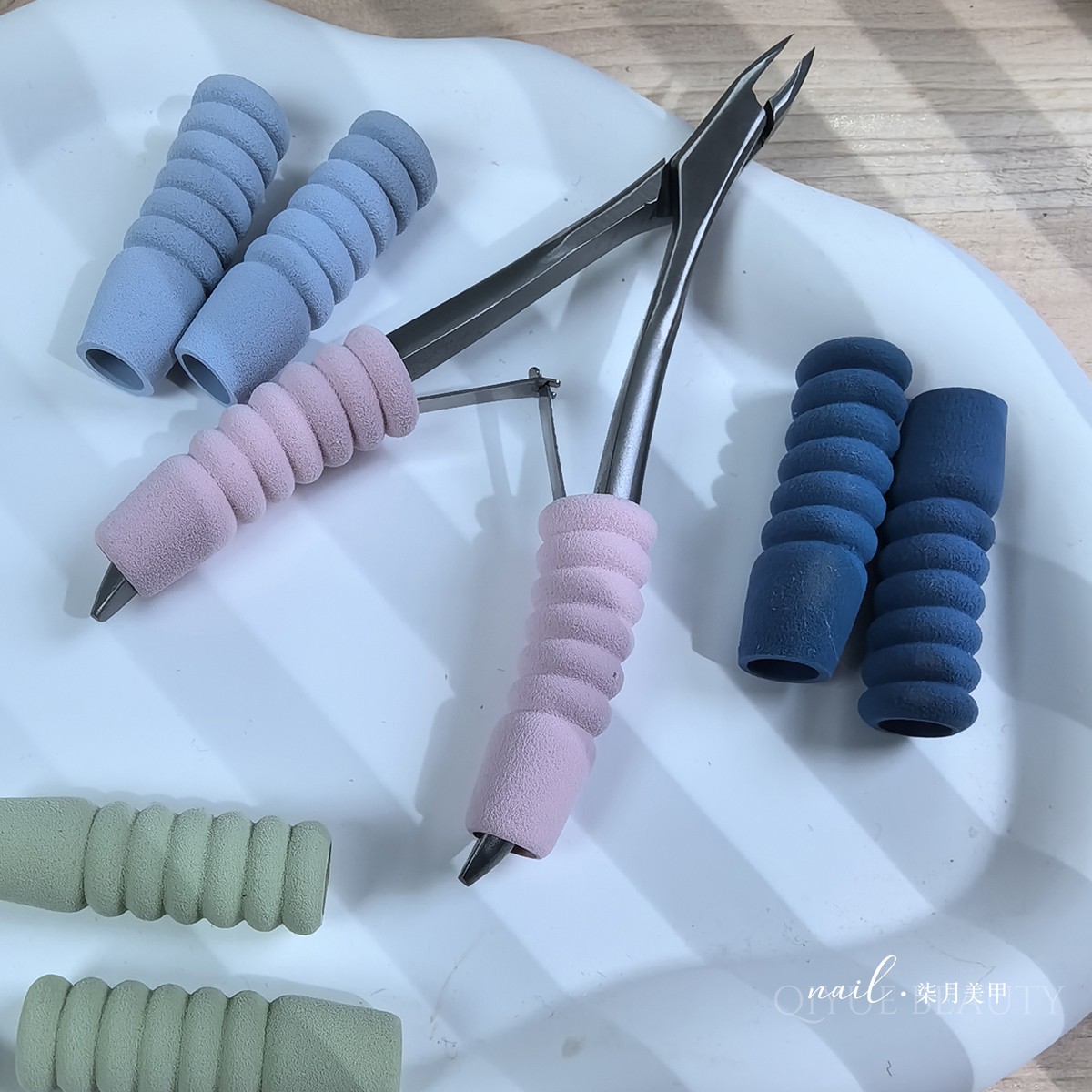 死皮剪防滑护手柄套小手专用