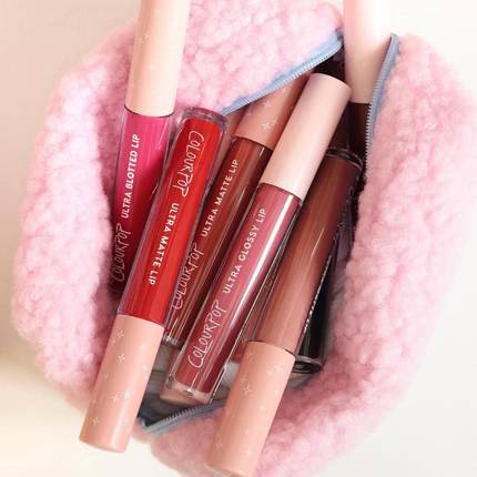 唇釉Colourpop卡拉泡泡哑光雾面丝绒欧美显白口红zuma低保和裸色