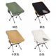 跨境户外折叠月亮椅现货可拆卸加厚靠背露营野餐钓鱼椅子太空现货