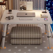 跨境外贸床上小桌子可折叠升降书桌电脑桌写作业宿舍家用懒人现货