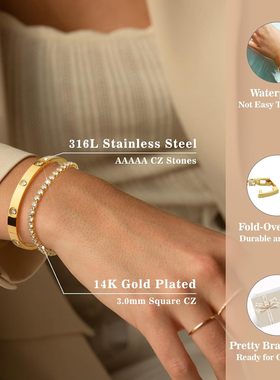 跨境欧美亚马逊时尚镶锆