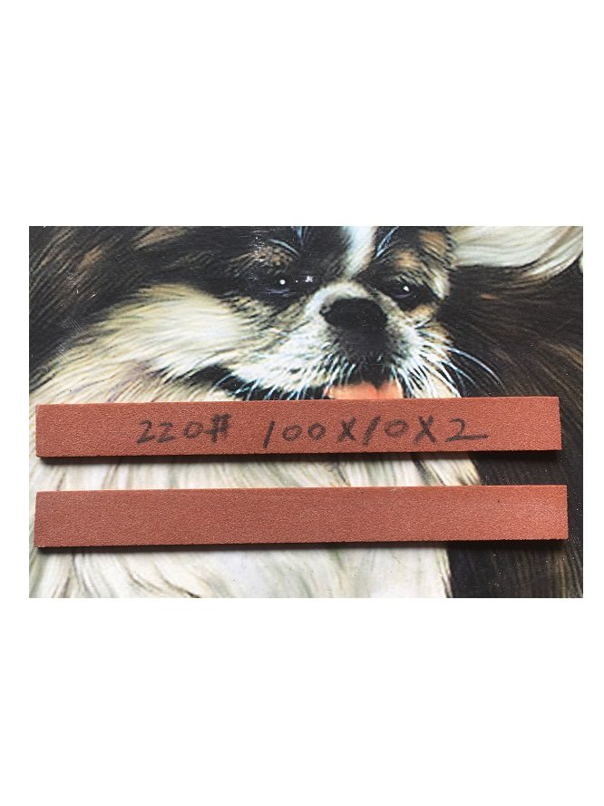 长方形油石红刚玉100x10x2美运来