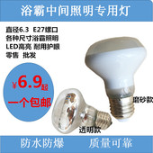 40W 钨丝灯LED灯泡 220VE27螺口 加长小灯泡 浴霸中间照明小灯泡