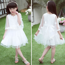 Robe enfant en mousseline de soie - Ref 2047287 Image 7