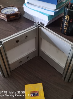 专用展览立柱小孔八棱柱铝材R8细心八角铝柱会展标摊圆柱360度柱