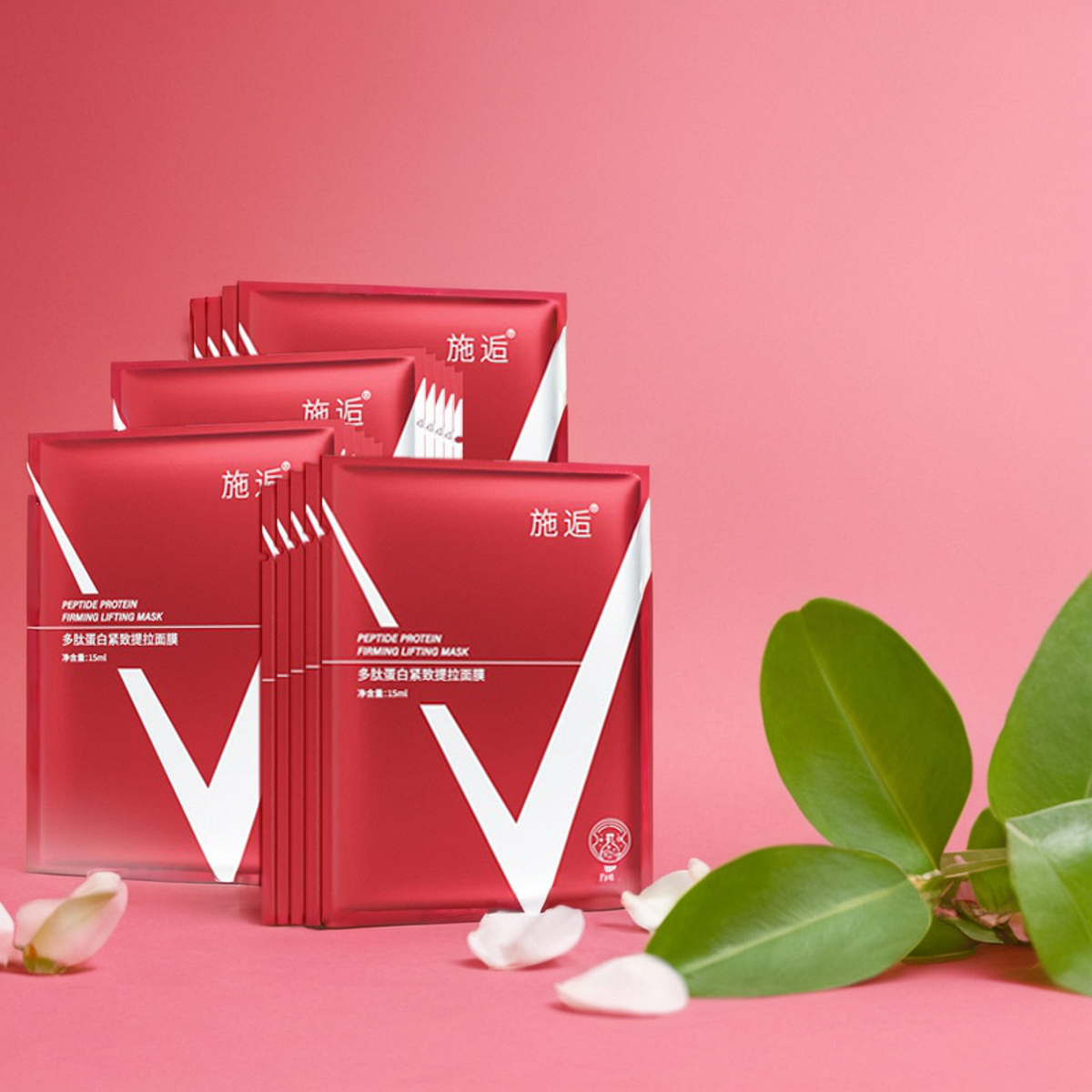 施逅提拉贴片式补水面膜保湿紧致