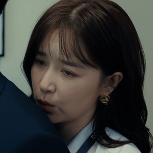 欧洲夜色正浓阚清子乔海伦同款耳环女法式高级感小众设计气质耳饰