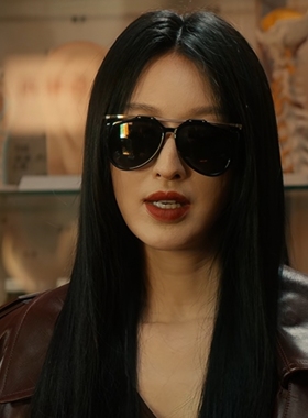 枭起青壤张俪林嘉柔同款墨镜