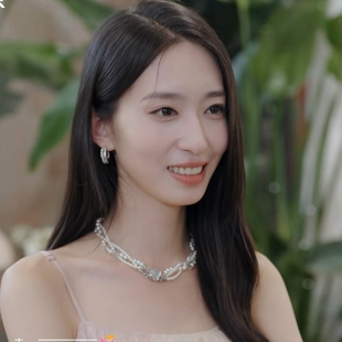 原版心动的信号8王珏同款耳环女ins轻奢高级感小众设计耳饰项炼潮