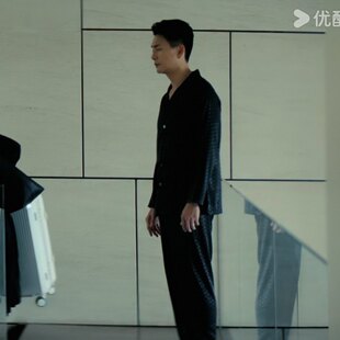 圆领暗恋的救赎者黄宗泽朱鹤同款睡衣裤套组V领衬衫上衣裤子男衣