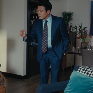 欧洲夜色正浓佟大爲李东明同款西服套装V领西装外套西裤男衣服潮