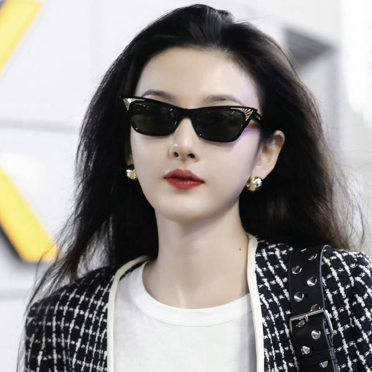 欧洲明星宋祖儿同款太阳眼镜男女ins复古欧美气质百搭时尚墨镜潮