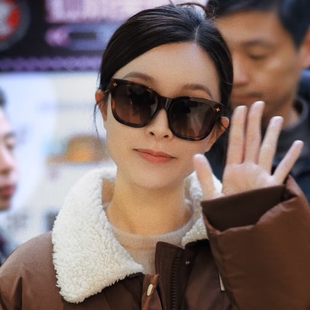 欧洲明星文咏珊同款墨镜男女ins复古欧美气质百搭太阳眼镜潮