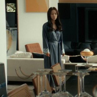 欧洲暗恋者的救赎王珞丹俞笑同款连身睡裙V领衬衫裙子女衣服潮