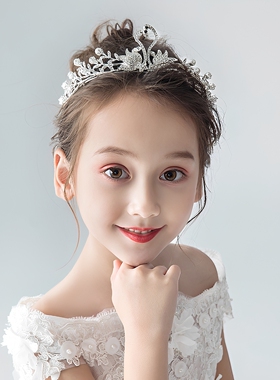 【高级感头饰】天鹅皇冠发箍女童