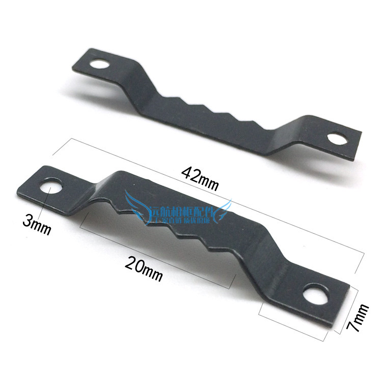 单面黑色锯齿挂 42x7mm 十字绣相框挂钩 照片墙油画挂画钩 包邮