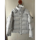 柜级定制 70周年羽绒服女玛雅maya雾面加厚M家白鹅绒外套面包服