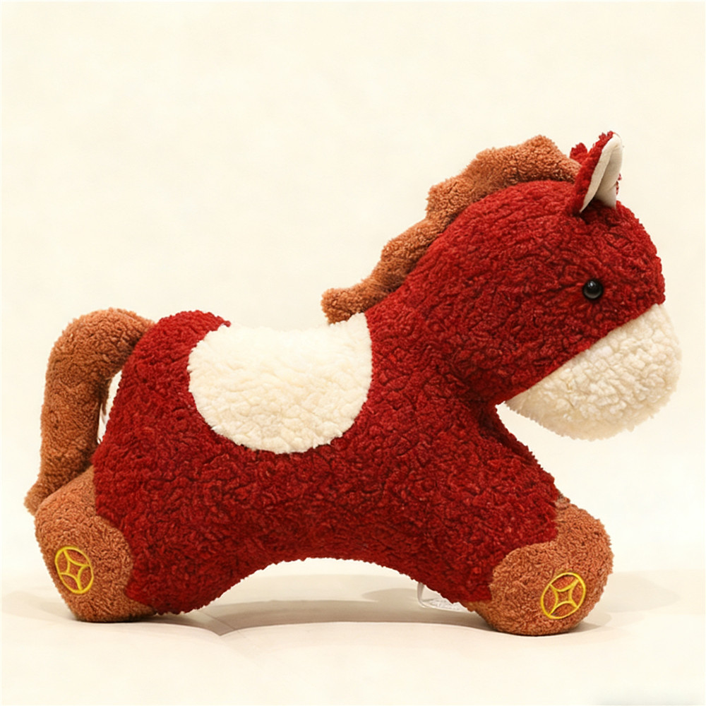 新年摆件客厅装饰2026马年吉祥物公仔招财玩偶抱枕马毛绒玩具礼物,家居饰品,装饰摆件,淘宝优惠券,粉丝福利购,淘宝优惠卷