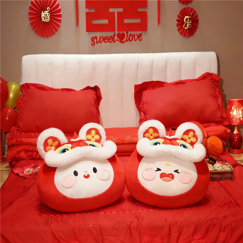 新婚礼物压床结婚娃娃一对送新人喜娃娃抱枕公仔婚房摆件床上高档