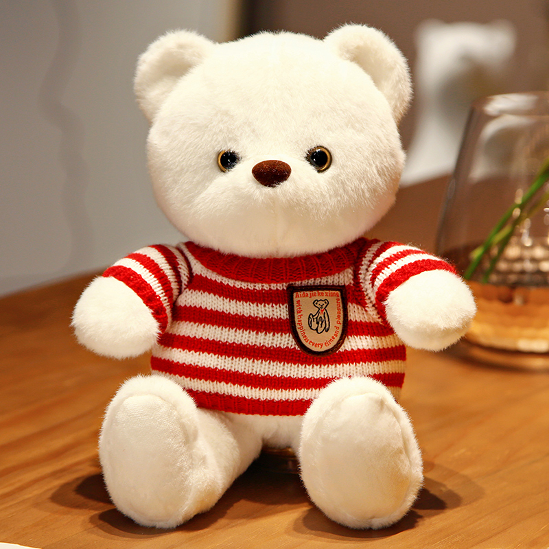 Sugibugi熊公仔P棉小抱泰迪猫毛