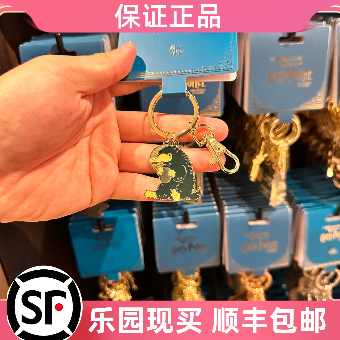 环球影城哈利波特嗅嗅钥匙扣图片
