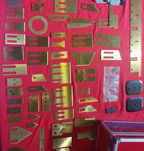 塑料切粒机刀片异形刀热切塑胶颗粒单双螺杆制造粒机刀水环刀定做